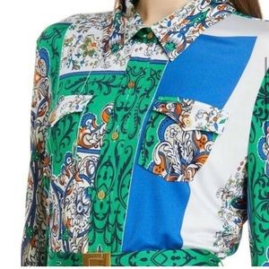 3 for $100! NWT Gorgeous Tory Burch long printed Jersey shirt dress